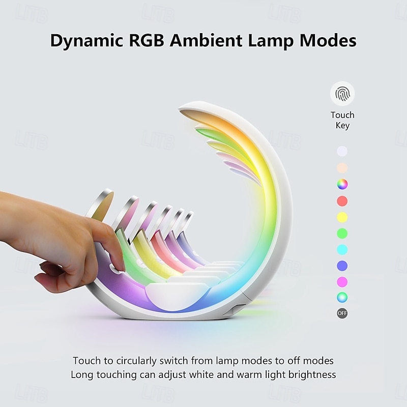 Wireless Charger 15 W Output Power Wireless Charging Station CE Certified Fast Wireless Charging MagSafe Magnetic For Apple Watch iPhone 14/13/12/11 Pro Max Apple Watch Series SE / 6/5/4/3/2/14