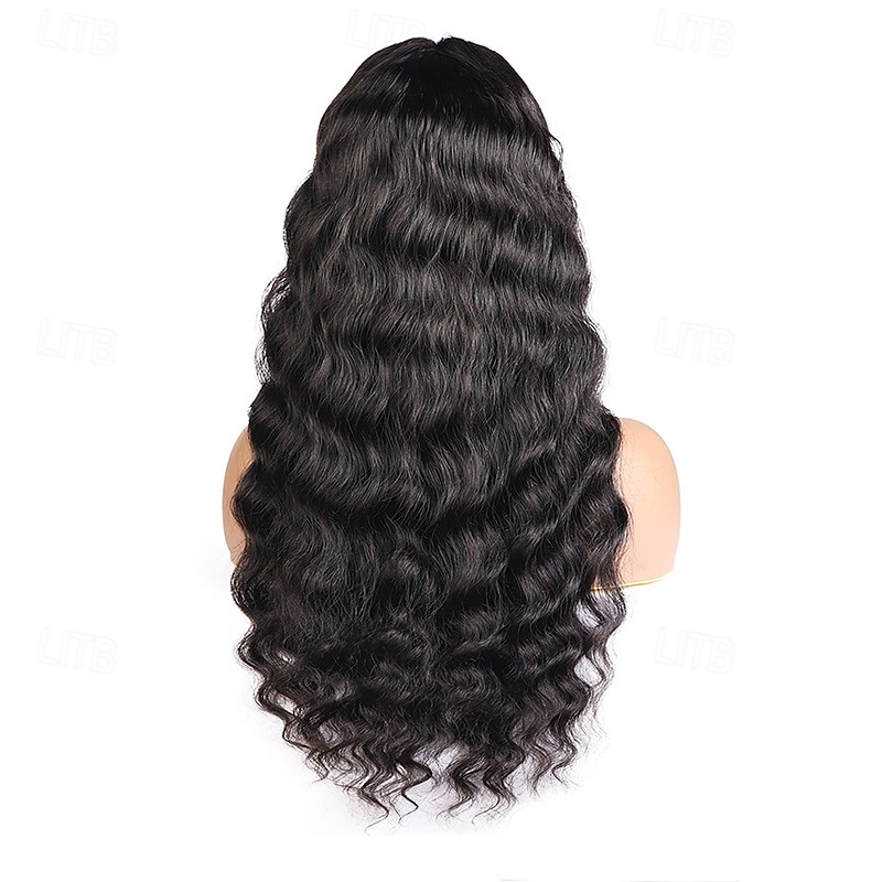 13x6 Loose Deep Wave Lace Front Wigs Human Hair 150% Density For Black Women Pre Plucked with Baby Hair2