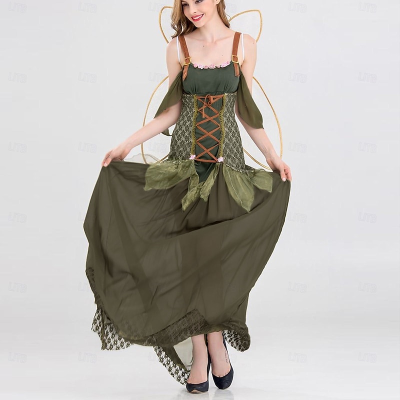 Fairy Halloween Outfits Masquerade Fancy Costume Carnival Costume Cosplay Costume Adults' Women's Carnival Masquerade Halloween Masquerade Easy Halloween Costumes Dress Up3