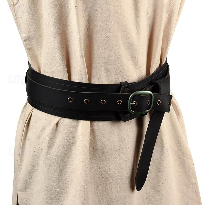 Retro Vintage Medieval Renaissance Waist Belt Fancy Dress Men's Celtic Viking Masquerade LARP Ren Faire Adults Waist Belt3