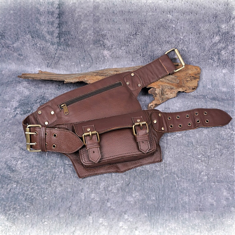 Retro Vintage Medieval Renaissance Bag Fanny Pack Pouch Fancy Dress Men's Women's Celtic Viking Carnival Masquerade Casual Daily Adults' Bag4