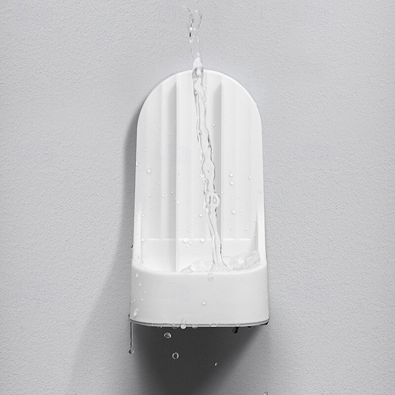 Golf Toilet Brush and Holder Set,New Base Long-Handled Toilet Brush,No Dead Ends Golf Toilet Brush Set Wall-Mounted,Deep Cleaning Silicone Toilet Bowl Brush with Non-Slip Long Handle3