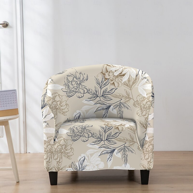 Club Chair Cover Stretchy and Durable Slipcover Perfect for Protecting and Refreshing Your Chair Adds a Stylish and Modern Touch to Any Room Decor