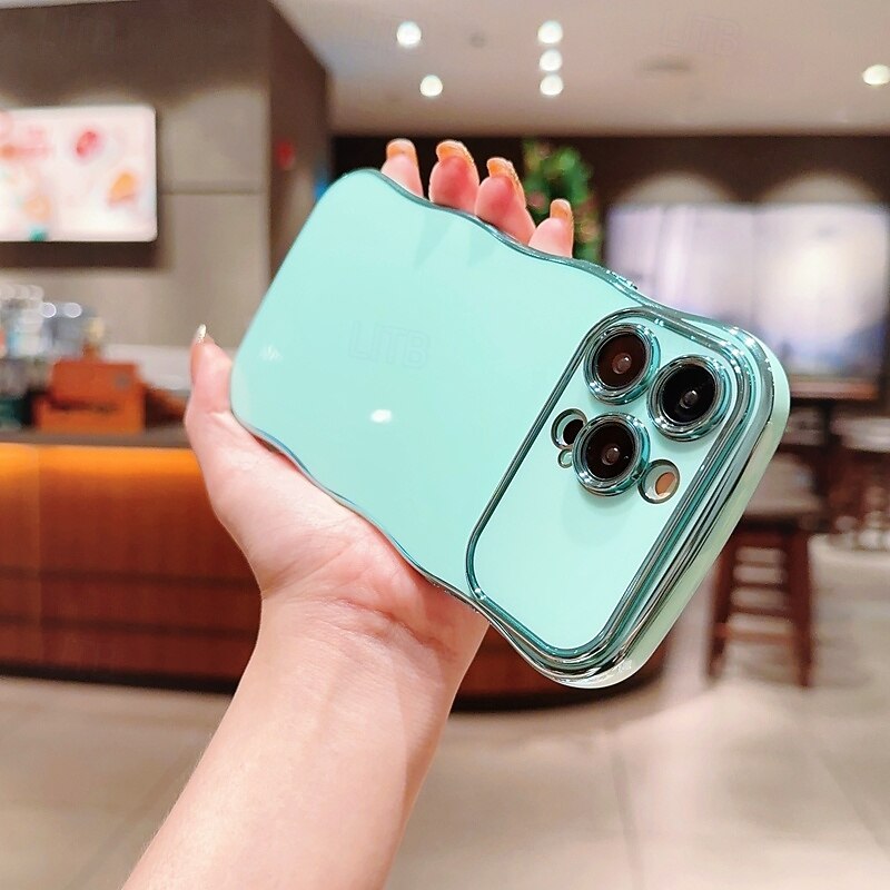 Phone Case For iPhone 17 Pro Max 17 Air 15 14 Pro Max Plus 13 12 11 Pro Max Back Cover Shockproof Retro Plating2