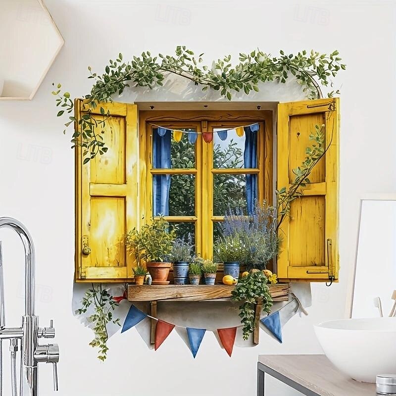 PVC Wall Decals, Easy Peel & Stick for Classroom, Bathroom, Office - Removable, Washable, High Gloss Finish - Perfect for Christmas, Halloween, New Year