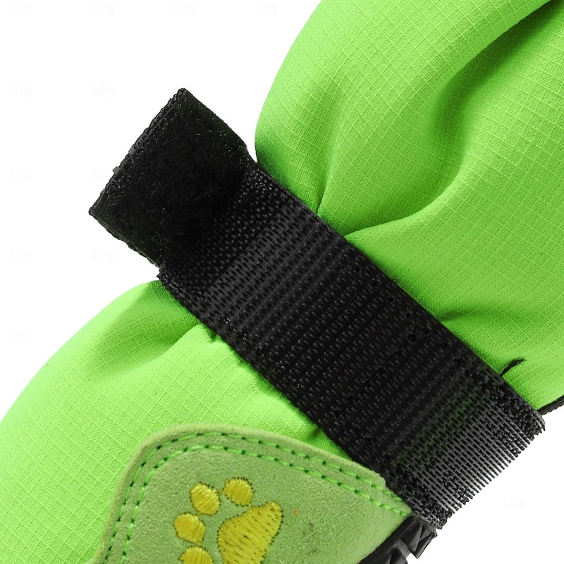 Dog Snow Boots Outdoor Dog Boots Winter Dog Shoes Warm Sporty Waterproof Nonslip Paw Protectors for Snow Rain for Medium Large Dogs4