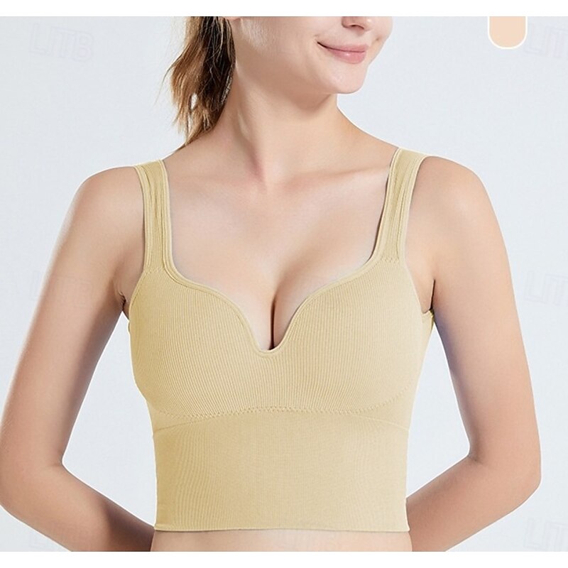 Women's Sexy Girls Sports High Strength Soft Push Up Sexy Workout Sports Bra Fitness Workout Women Yoga Sports Set3