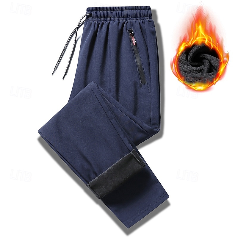 Men's Joggers Sweatpants Running Pants Athletic Pants GYM Pants Drawstring Elastic Waistband Zipper Pocket Pants / Trousers Outdoor Sports & Outdoor Athletic Quick Dry Lightweight Soft Marathon3