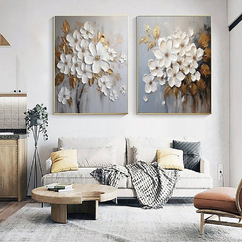 Large Abstract 3d Flower painting handmade Rose Flower Oil Painting on Canvas  Wall Art Minimalist Floral Art Custom Painting Modern Living Room Decor Gift3