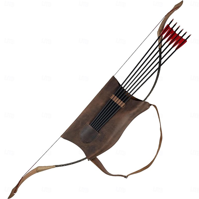 Punk & Gothic Medieval Renaissance Cosplay Costume Quiver Warrior Knights Templar Vikings Fancy Dress Men's Women's Viking Fantasy Masquerade Performance Party Renaissance Fair Adults' More3