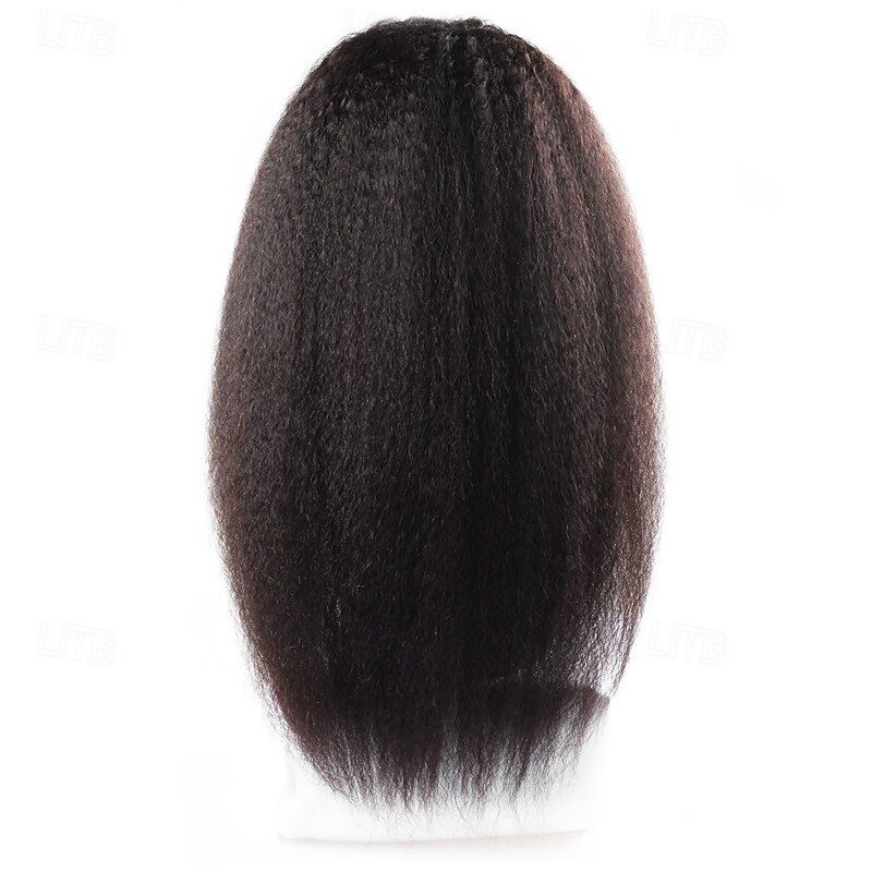 Ishow Human Hair 13x4 Lace Front Wig Yaki Straight Natural Wig 150% Density2