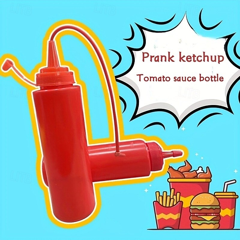 Prank Ketchup Gag Gifts Novelty Gifts Funny Pressure-reducing Scary Toys Prank Toys3