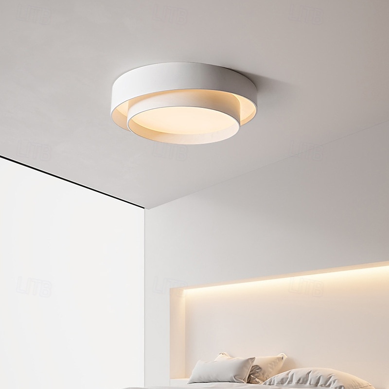 Nordic Modern Led Ceiling Light Simple Flush Mount Ceiling Lamp Stepless Dimming Adjustable Light Color Light Fixture Lighting Lamps4