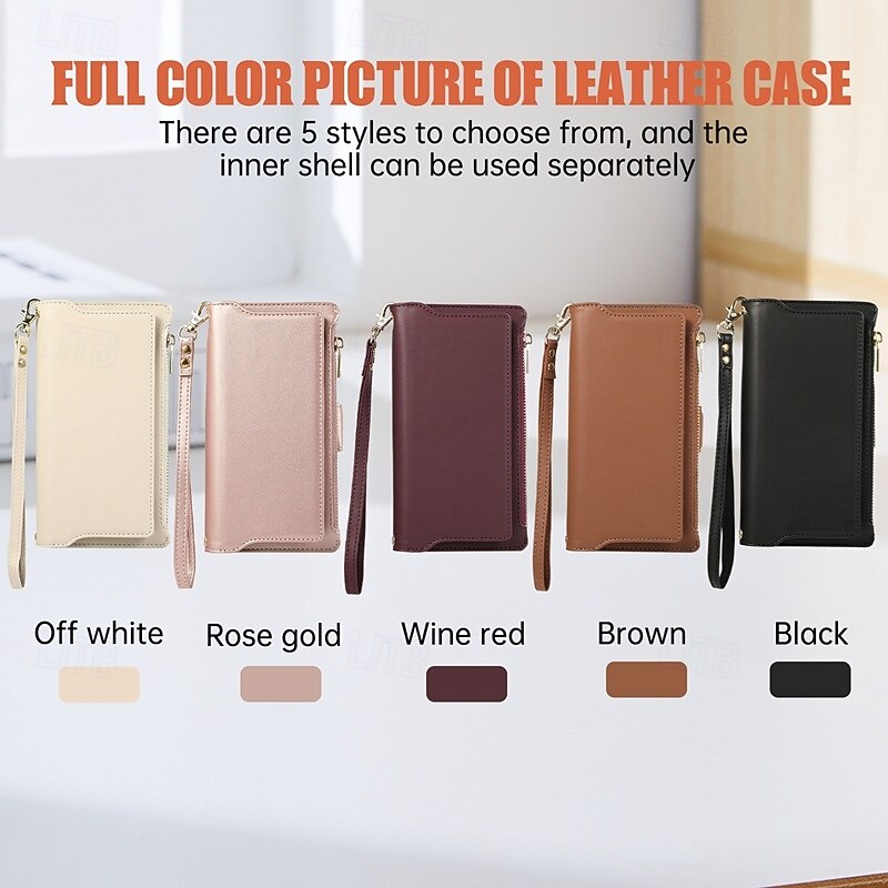 Phone Case For S24 S23 S23 FE S22 S21 Ultra Plus A55 5G A15 A14 A54 A53 Wallet Case with Stand Holder Magnetic with Lanyard Retro TPU PU Leather