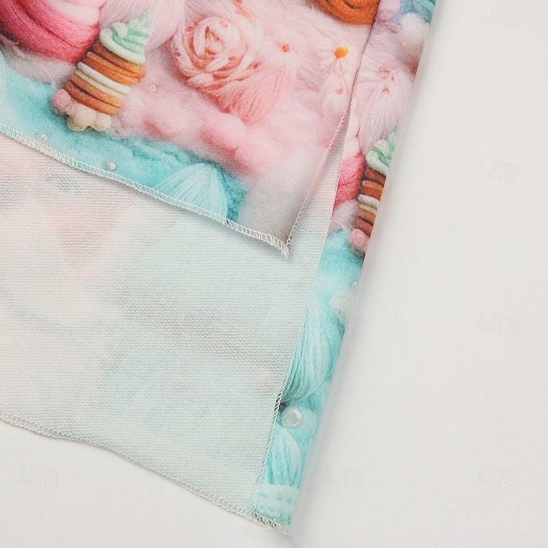 Christmas Santa Claus Hoodie Cartoon Manga Anime 3D Print 3D Graphic For Women's Adults' Christmas Carnival 3D Print Party Casual Daily4