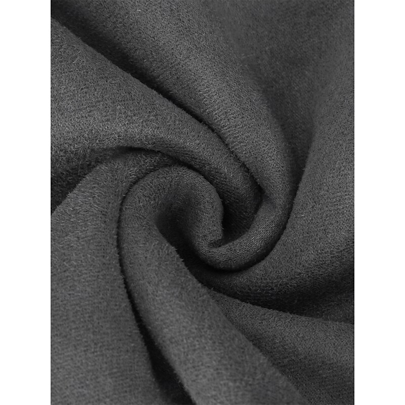 Women's Fleece Jacket Teddy Coat Warm Breathable Buttons Pocket Fleece Lined Casual Plain Vacation Street Daily Wear Going out Zipper Long Hoodie Regular Fit Long Sleeve Outerwear Brown Khaki Gray4