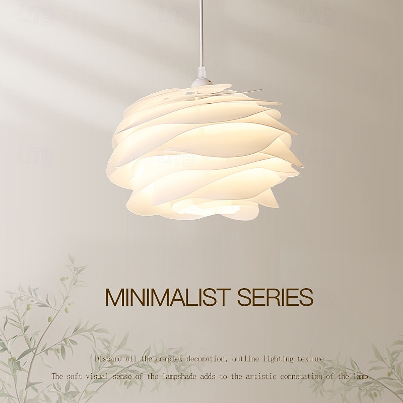 Petal Pine Cone Chandelier Modern Chandelier Light Romantic Pendant Light Fixtures Warm White Chandelier 85-265V 33/42cm2