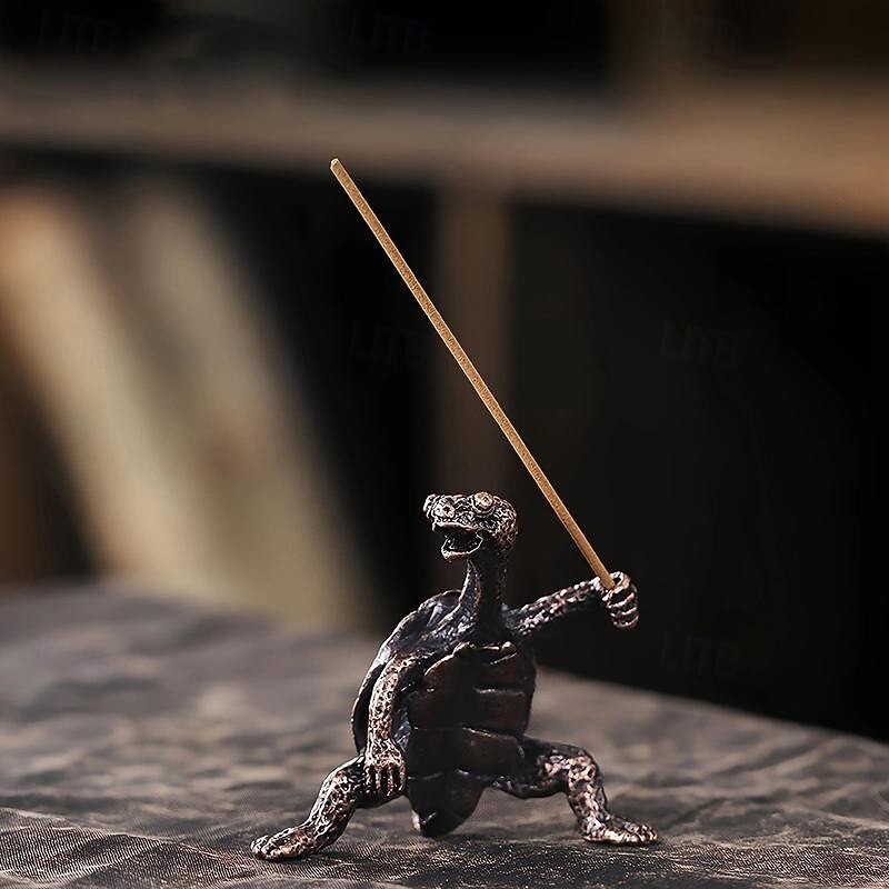 Turtle Incense Holder, Mini Incense Stick Ornament Small Incense Burner Holder, Home Decor4
