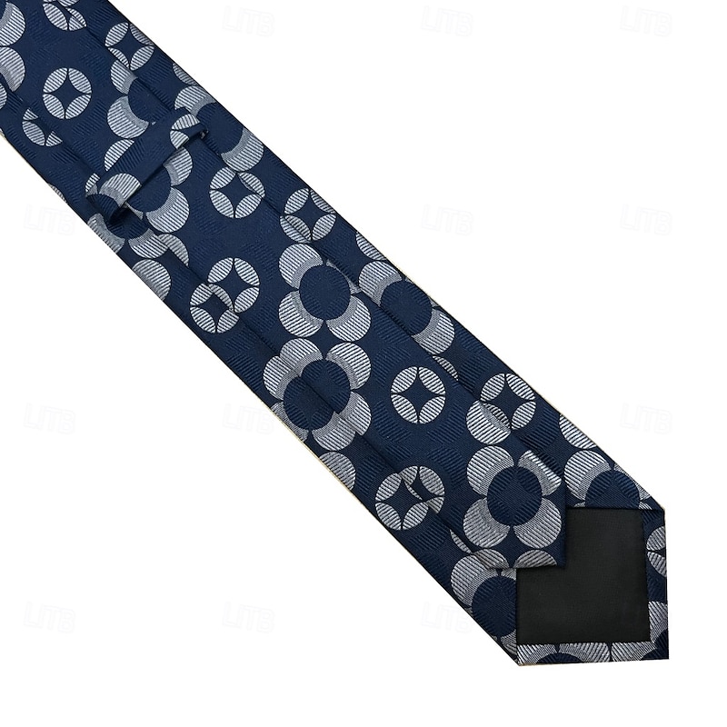 Men's 100% Silk Ties Elegant Fashion Designer Formal Wedding Party3