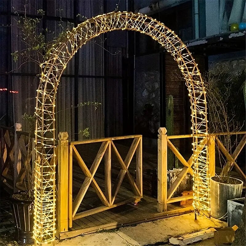 5M 50 LED Waterproof String Lights, Warm White with 13-Key Remote Control, USB Powered String Lights Configurable US/EU/UK Plug for Christmas Outdoor Party Decor2