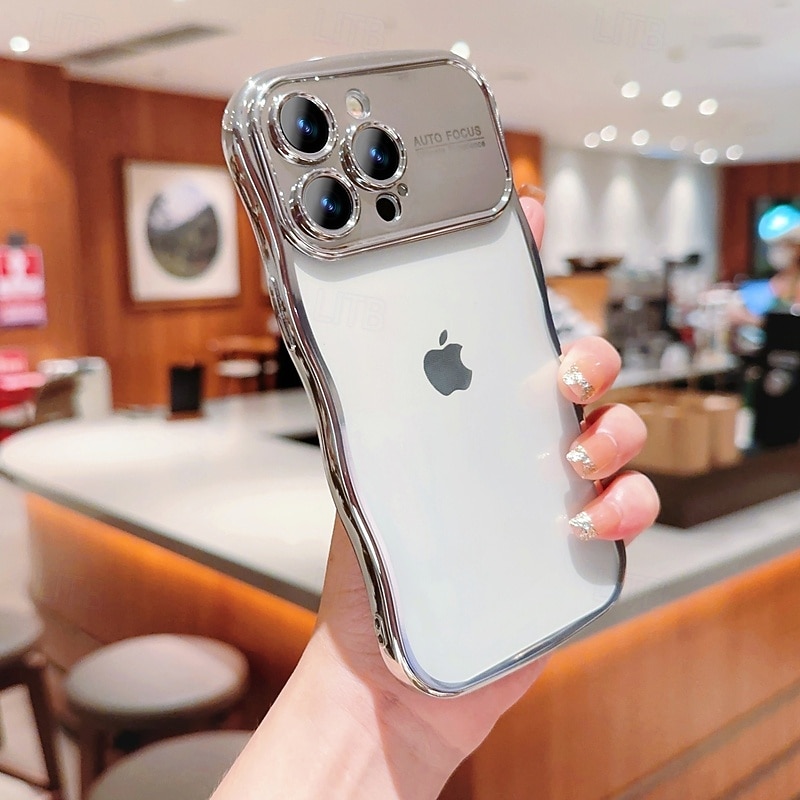 Phone Case For iPhone 17 Pro Max 17 Air 16 15 14 Pro Max Plus 13 12 11 Pro Max Mini Back Cover Shockproof Retro Plating2