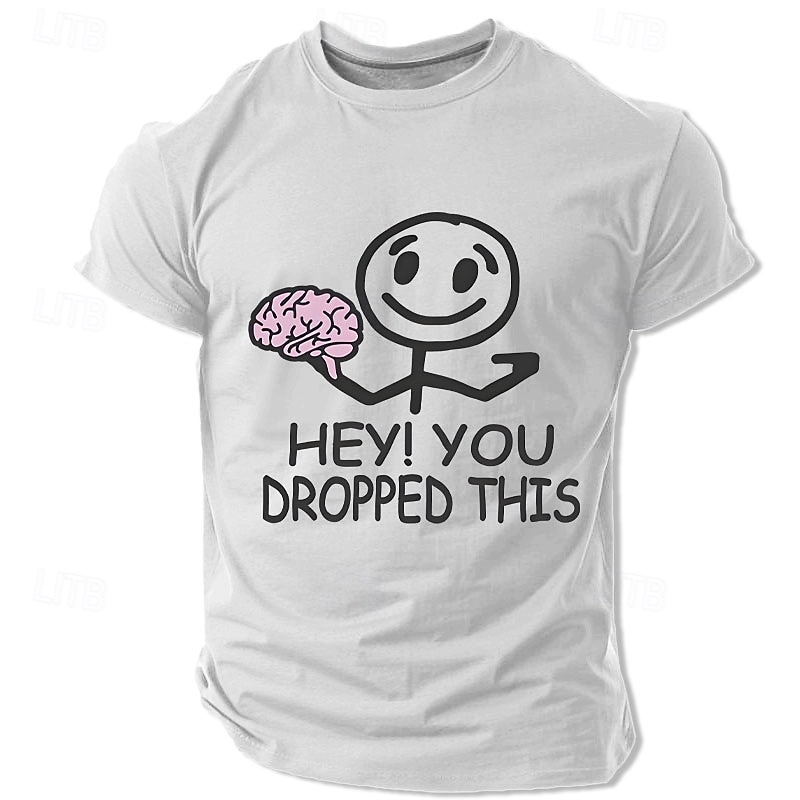 Men's Sarcasm Funny T shirt Short Sleeve T shirt 3D Print Crew Neck Shirt Fashion Athleisure Street Sports Outdoor Black White Dark Blue Summer Spring Clothing Apparel S M L XL XXL XXXL4