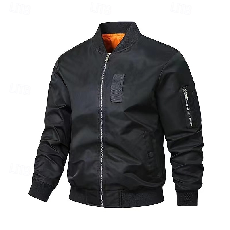 Men's Softshell Jacket Hiking Jacket Outdoor Windproof Water Resistant Windbreaker Jacket Traveling Black Army Green4