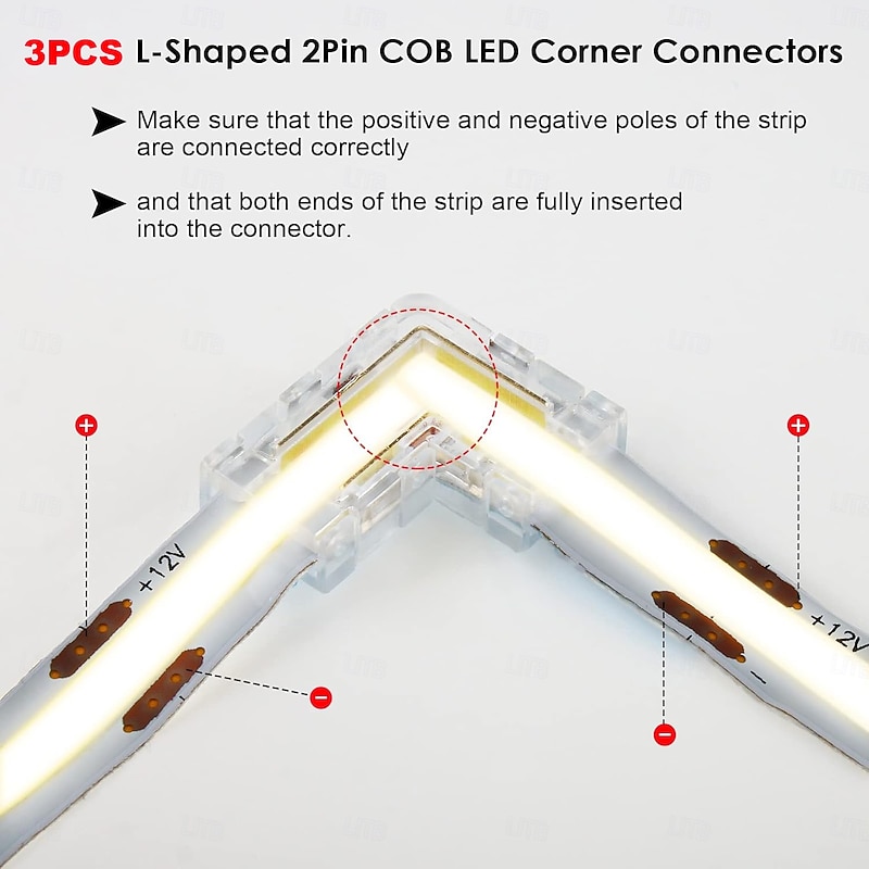 COB LED Vanity Mirror Light Kit, 1-4M/3.2-13ft 420LED/m Adjustable Strip Light, Dimmer & Power Supply COB Strip Lights for Mirror, Closet, Kitchen, Cabinet Lighting4