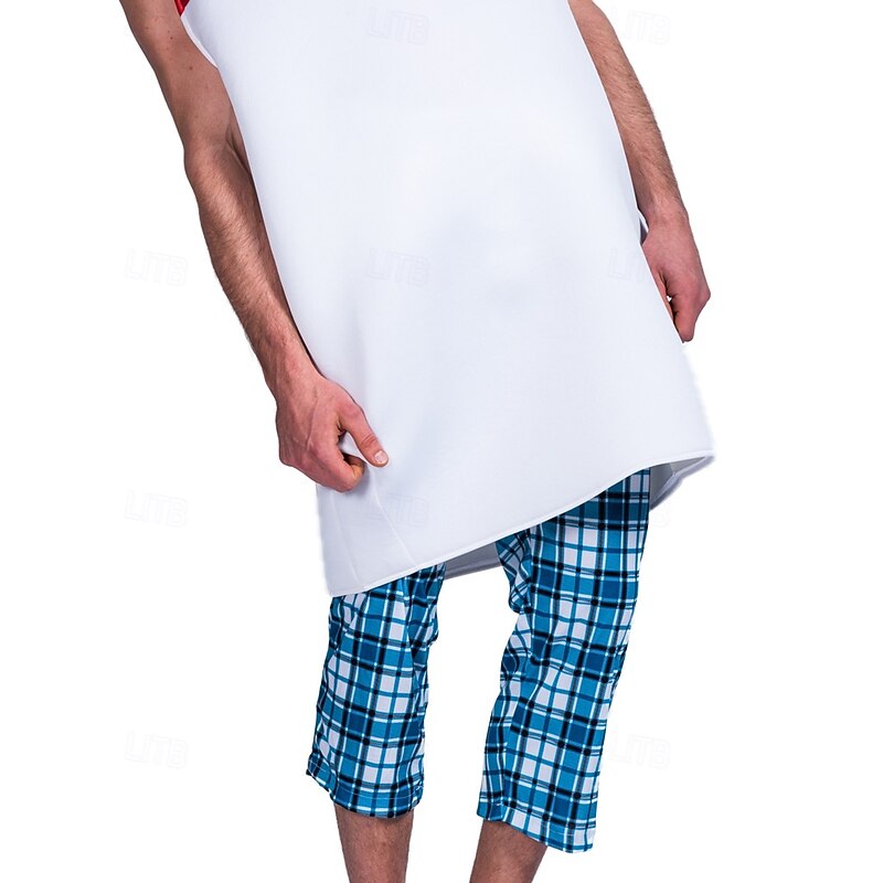 Bowling Halloween Onesies Carnival Costume Funny Costume Adults' Unisex Halloween Carnival Mardi Gras Performance Party Easy Halloween Costumes Dress Up3