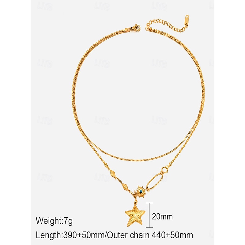 Choker Necklace Chrome Women's Elegant Fashion Geometrical Necklace For Wedding Party Valentine's Day4