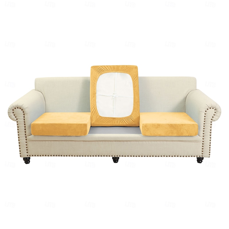 Sofa Cushion Cover Couch Seat Cover Stretchy and Durable Slipcover Perfect for Protecting and Refreshing Sofa or Couch Cushions Adds Comfort and Style to Your Living Room Decor2
