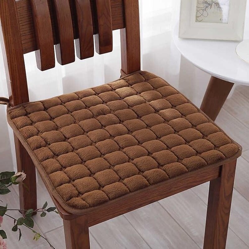 Soft Chair Pads Thick Soft Chair Cushions Super Soft and Comfortable Plush Chair Cushion Non Slip Seat Cushion Comfortable Dining Chair Pads for Dining Chairs2