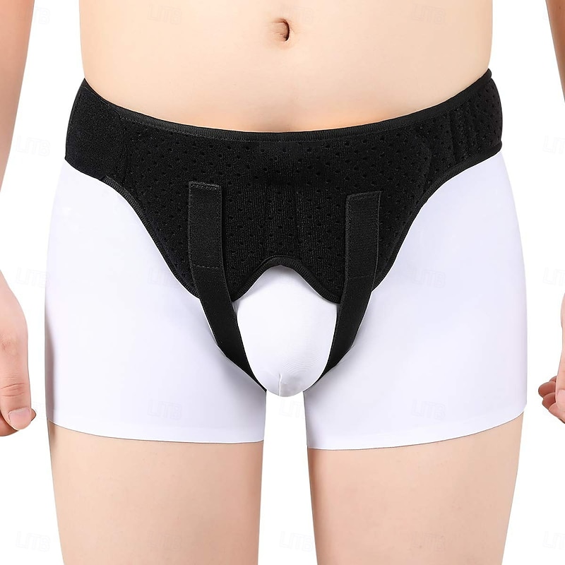 Hernia Belts for Men - Groin Hernia Support for Men and Woman Medical Hernia Guard Inguinal Truss for Single/Double Sports Hernia Adjustable Waist Strap