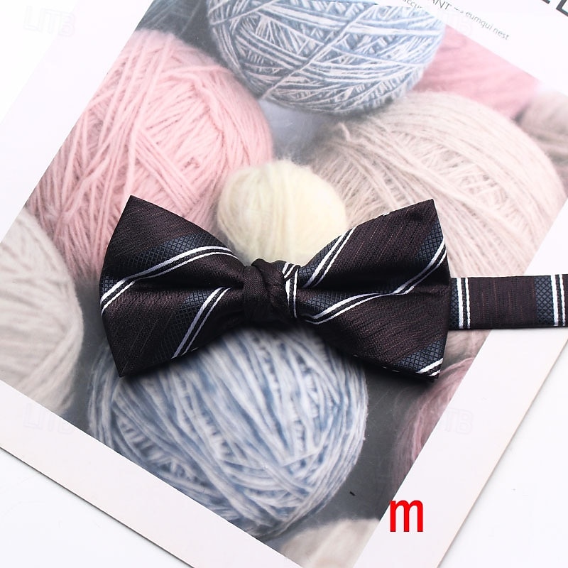 Men's Bow Tie Modern Contemporary Sexy Plaid / Striped / Chevron / Round Wedding Party Daily Wear3