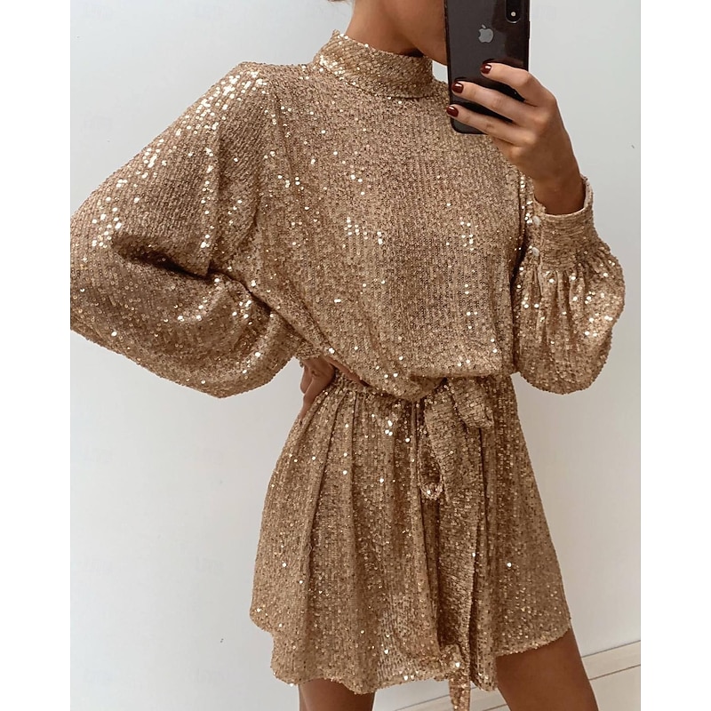 Roaring 20s 1920s Cocktail Dress Flapper Dress Dress The Great Gatsby Charleston Wedding Guest Fancy Dress Women's Masquerade Wedding Wedding Guest Event / Party Adults' Dress Homecoming Dresses