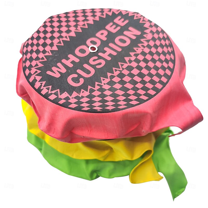 3pc Funny Whoopee Fart Cushion Toy - Amusing Prank Gag Gift for Friends and Family - Soft Squeeze-Activated Novelty Item for Parties and Social Gatherings3