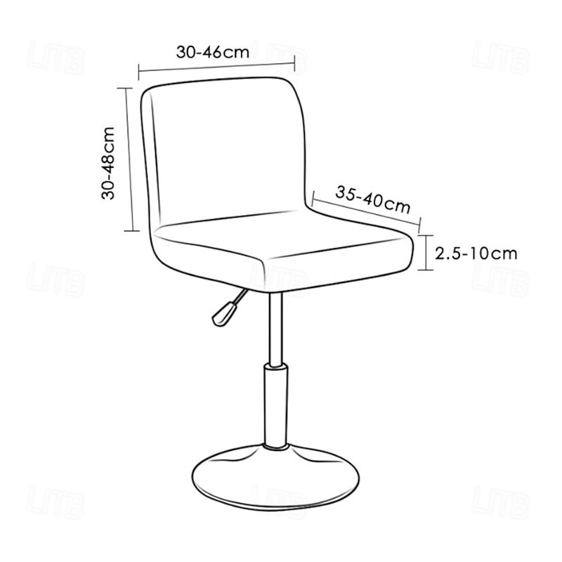 Bar Stool Chair Cover Stretchy and Durable Slipcover Perfect for Protecting and Refreshing Your Bar Stools Adds Style and Comfort to Your Kitchen, Bar, or Dining Area Decor2