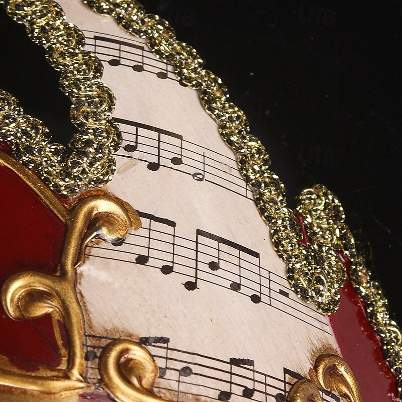 Harlequin Arlecchino Halloween Venetian Mask Columbina Carnival Mask Half Face Adults' Men's Halloween Carnival Mardi Gras Party Masquerade Carnival of Venice Easy Halloween Costumes Dress Up2