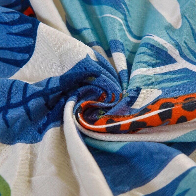 Stretch Printed Wingback Chair Cover Durable and Elastic Slipcover with Stylish Print Design Perfect for Protecting and Refreshing Your Wingback Chair Ideal for Home Decor3