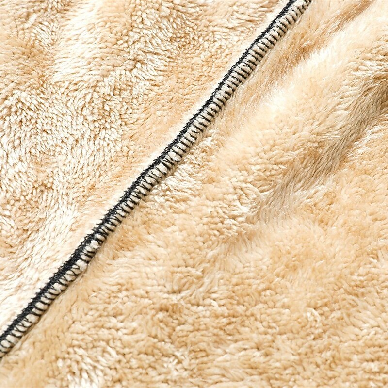 Men's Sherpa Athletic Pants Sweatpants Joggers Trousers Pocket Drawstring Elastic Waist Plain Comfort Warm Sports Outdoor Daily Fashion Casual ArmyGreen Black Micro-elastic4