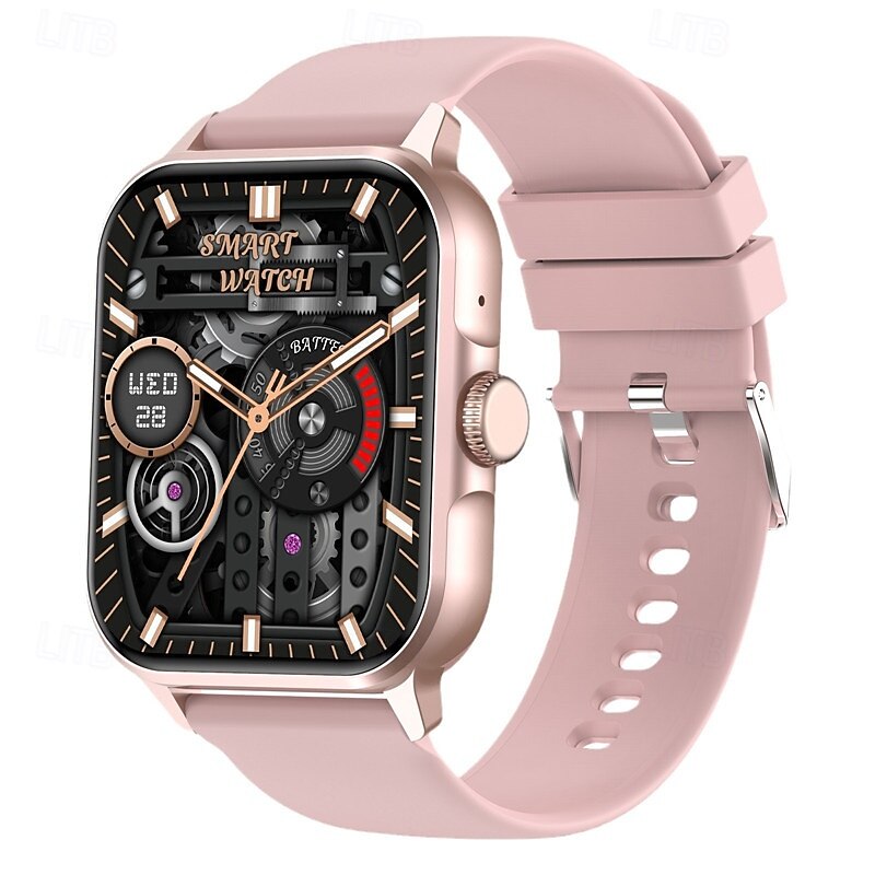 Zw36a Smart Watch (Dafit) 1.83 Full Touch Screen With Encoder Waterproof Sports Health Monitoring Blood Oxygen Blood Pressure/Heart Rate/Sleep MonitoringMulti Sport ModeStep Counting Alarm Clock/Ti3