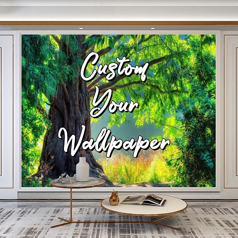 Custom Wallpaper Personalized Peel and Stick Make your Own Mural 3D Livingroom Bedroom Kitchen Bathroom 35