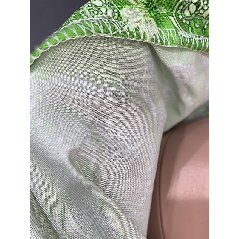 Women's Dressy Dusters Dressy Jackets Casual Jacket Outdoor Street Daily Fall Winter Maxi Coat Regular Fit Warm Breathable Bohemian Style Vintage Style Jacket Long Sleeve Floral Print Red Green3