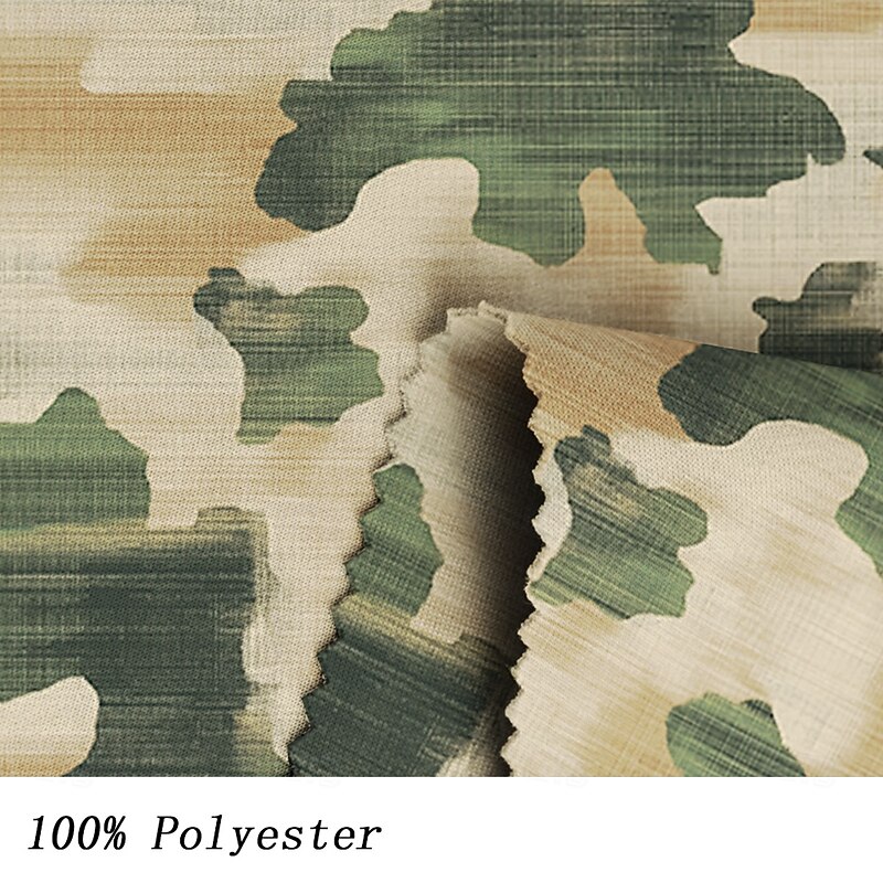 Men's Deer Hoodies Fashion Daily Long Sleeve Crew Neck Holiday Going out Streetwear Khaki Drawstring Fall Winter Designer3