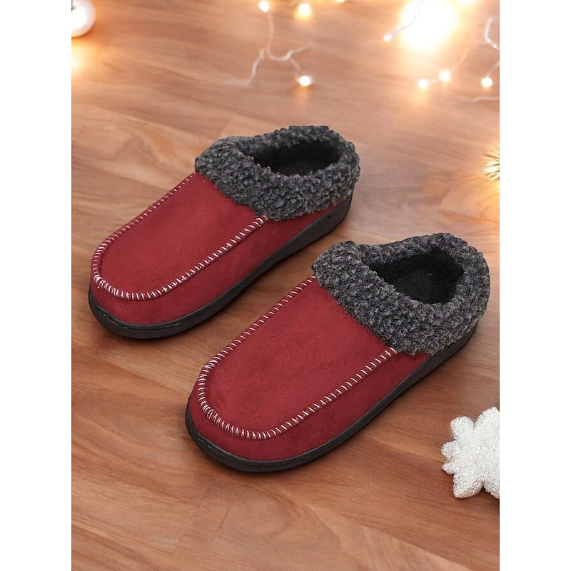 Women's Warm and Comfortable House Slippers with Non-Slip Sole - Ideal for Relaxing at Home