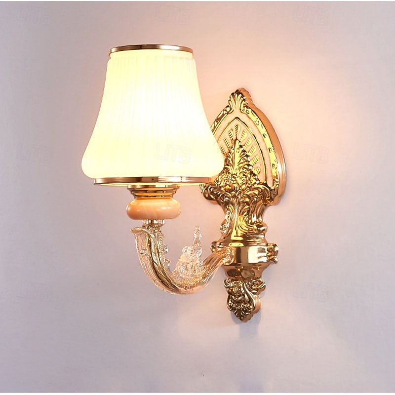 Matte Traditional / Classic Nordic Style Wall Lamps Wall Sconces Living Room Shops / Cafes Iron Wall Light 220-240V2