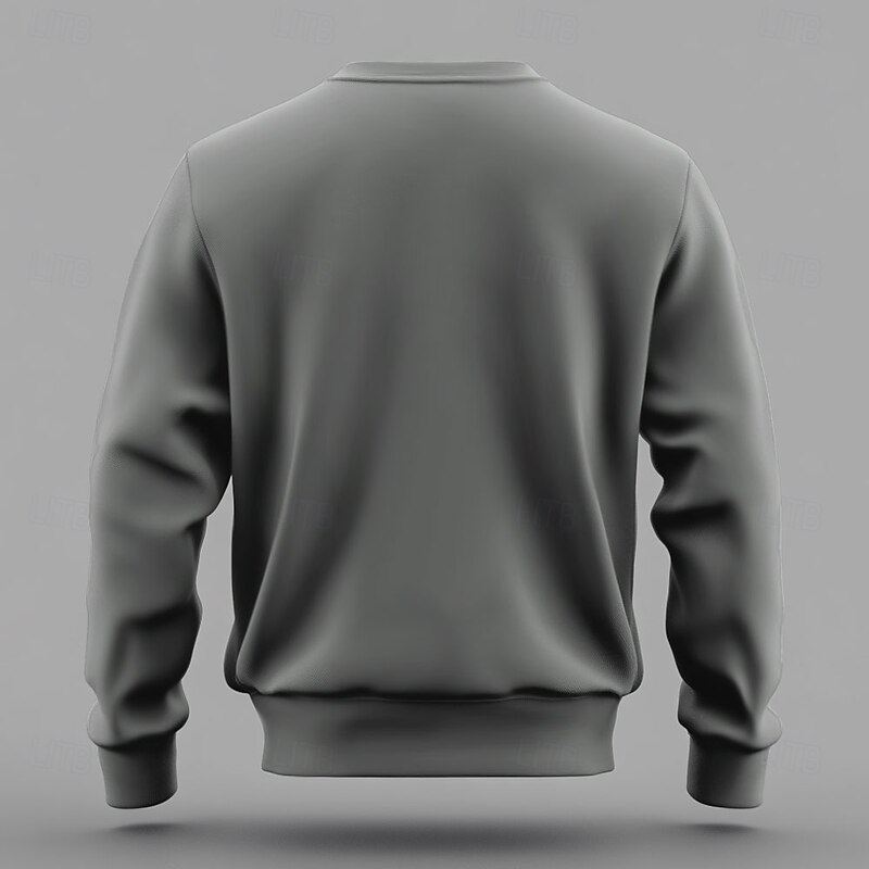 Men's Funny Forklift Certified Graphic Crewneck Sweatshirt | Workplace Humor Long Sleeve Pullover2