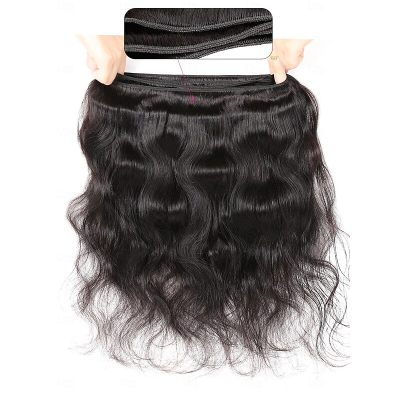 1 Bundles Body Wave Human Hair Bundles Brazilian Remy Human Hair Extensions For Women2