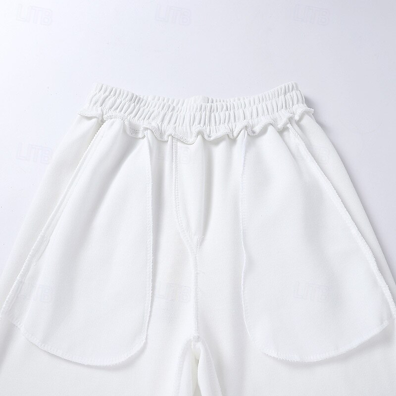 Men's Sherpa Fleece Pants Sweatpants Joggers Trousers Pocket Drawstring Elastic Waist Plain Comfort Warm Sports Outdoor Daily Fashion Casual Black White Micro-elastic2