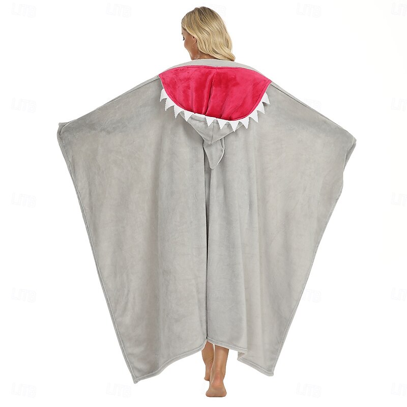 Adults' Solid Color Oversized Hoodie Blanket Cartoon Onesie Pajamas Kigurumi Pajamas Cute For Men and Women Carnival Masquerade Cartoon4